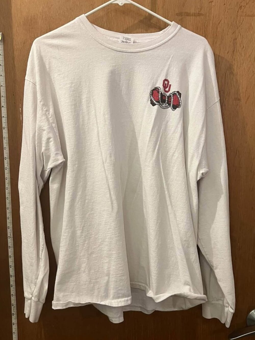 Size XL - OU Sooners - Long Sleeve Promotional "Stay Classy Oklahoma" T-Shirt